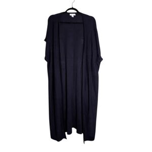 New York & Company Open Front Maxi Cardigan, X-Large